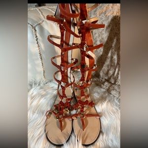 Zara gladiator Sandals new